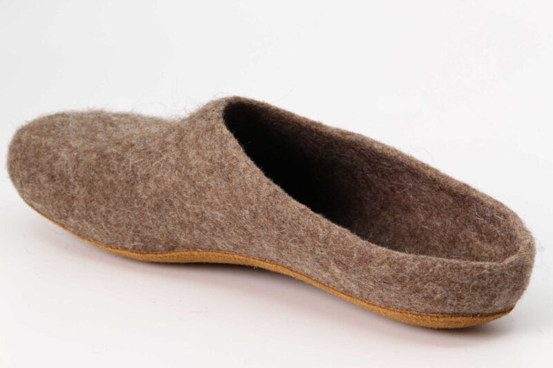 Filzfinken Shetlandschaf taupe – Bild 2