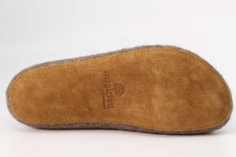 Filzfinken Shetlandschaf taupe – Bild 3