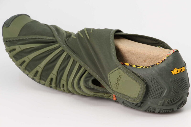 Furoshiki Wickelschuh olive – Bild 2