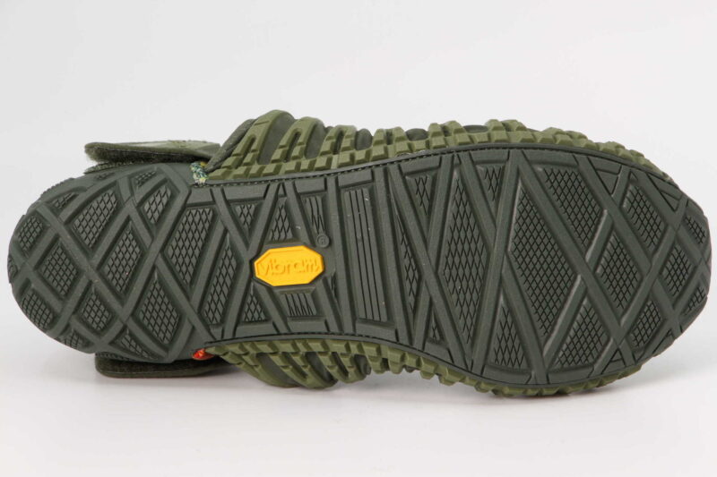 Furoshiki Wickelschuh olive – Bild 3
