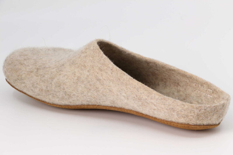 Filzfinken Coburger Fuchsschaf beige – Bild 2