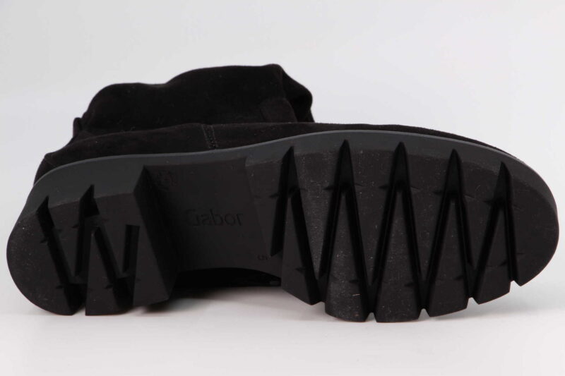 Hochschaftstiefel schwarz – Bild 3