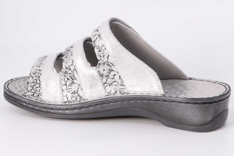 Hausschuh silber – Bild 2