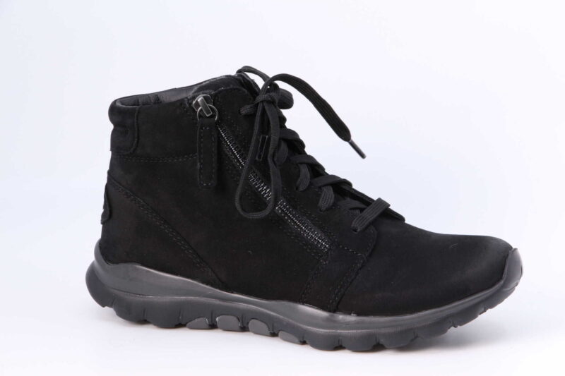 Rolling-Soft Schnürboots schwarz