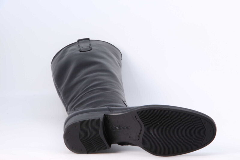 Hochschaftstiefel schwarz – Bild 3