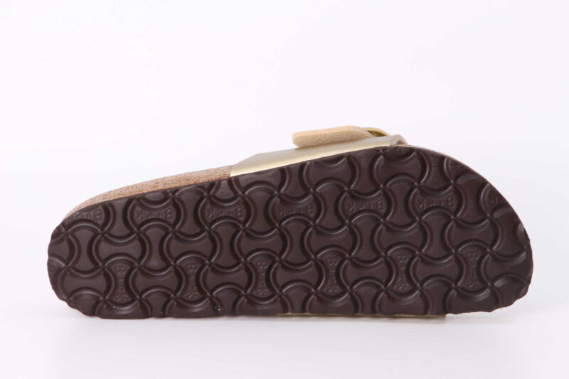 Madrid Big Buckle schmal metallic gold – Bild 3