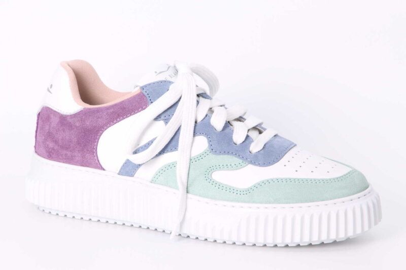 Laura Mint / White / Lilac