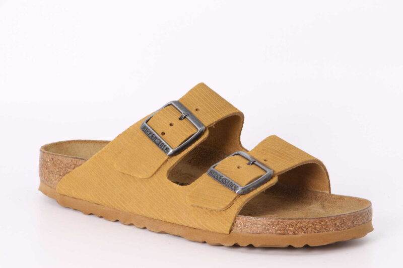 Arizona Suede Embossed schmal cork brown