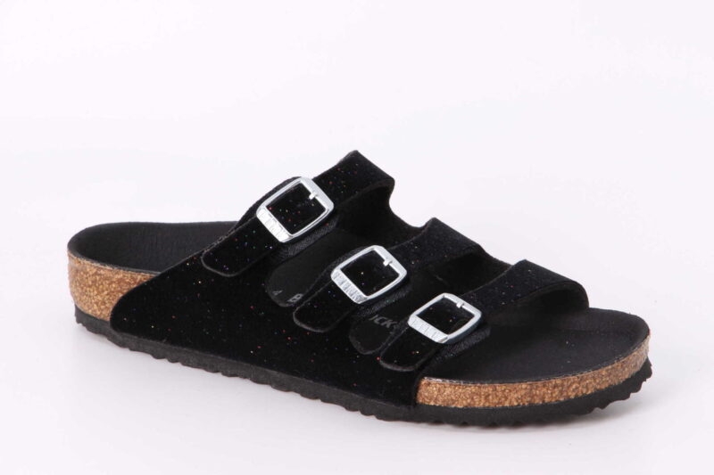 Florida Kids Velvet schmal glitter black