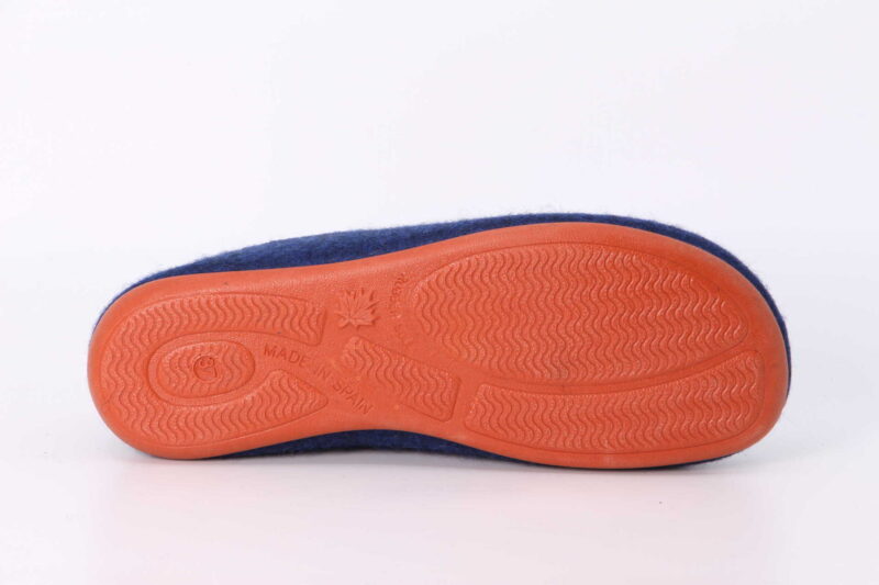 Wool Slip-On midnight / orange – Bild 3