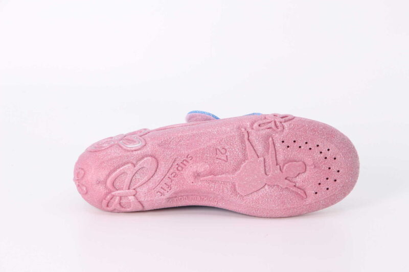 Belinda Giraffe schmal hellblau / pink – Bild 3