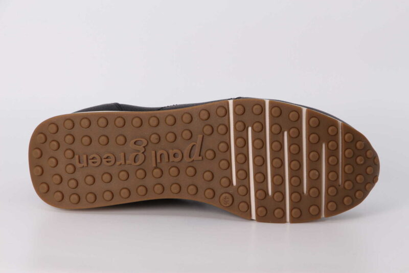 Sneaker schwarz / cognac – Bild 3