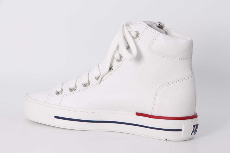 Hi-Top Sneaker weiss – Bild 2
