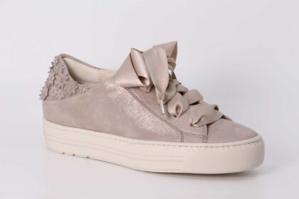 Sneaker metallic cashmere