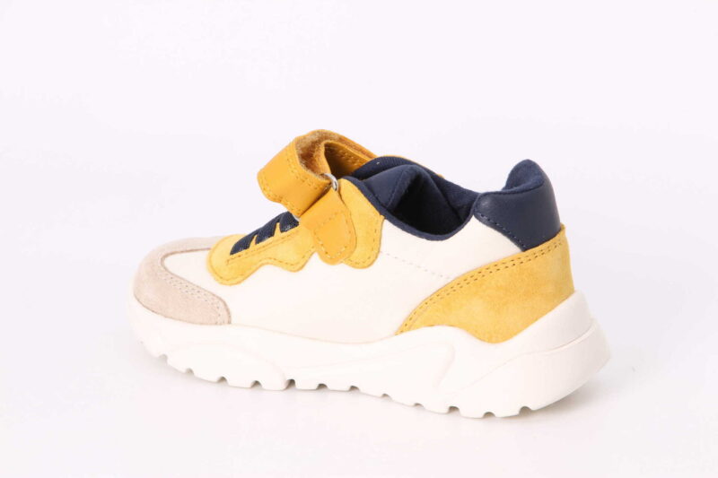 Sneaker gelb / blau / weiss – Bild 2
