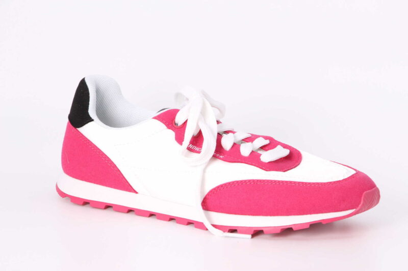 Plume fuchsia / white
