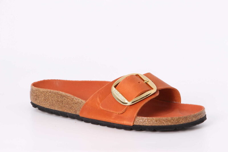 Madrid Big Buckle schmal burnt orange