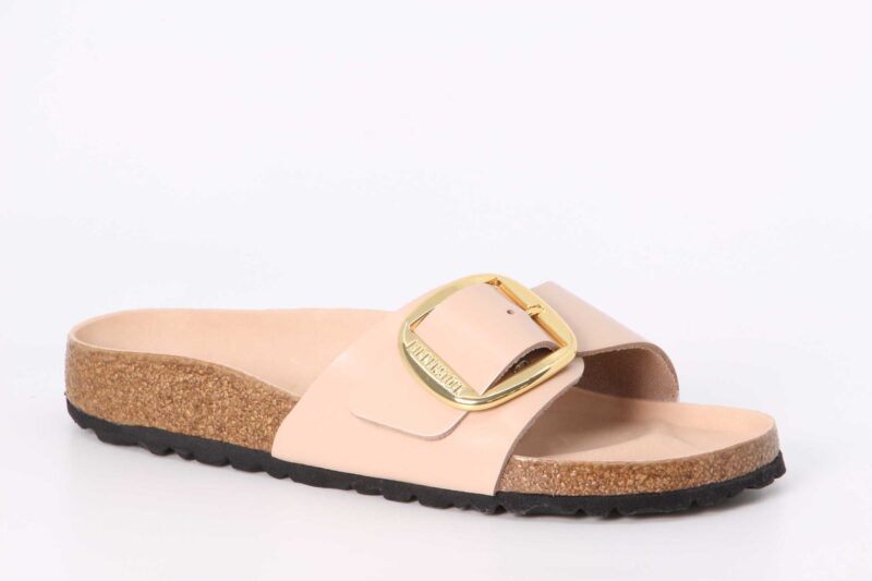 Madrid Big Buckle schmal new beige