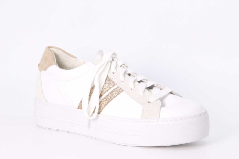 Sneaker white / sand
