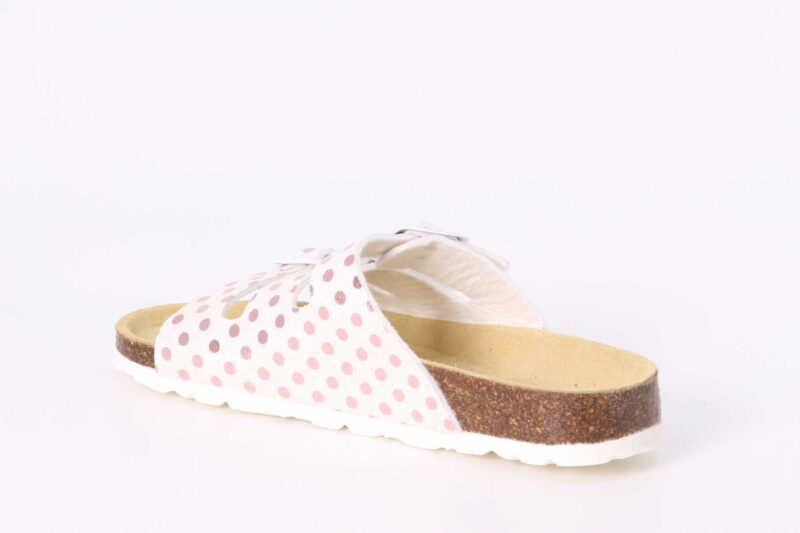 Finken shimmering Dots weiss / rosa – Bild 2