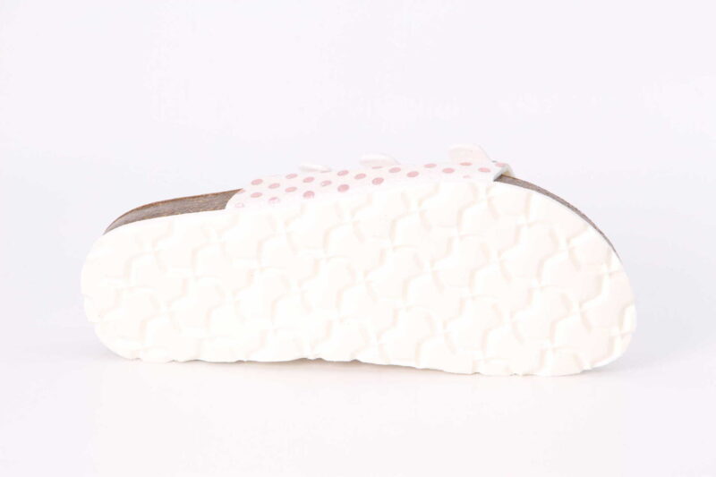 Finken shimmering Dots weiss / rosa – Bild 3