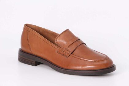 Moccassin cognac