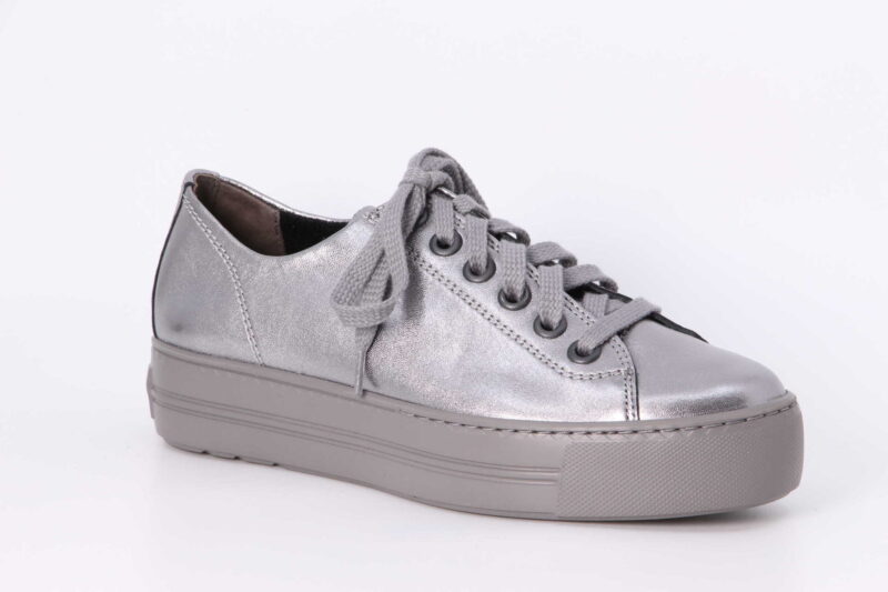 Sneaker metallic clay