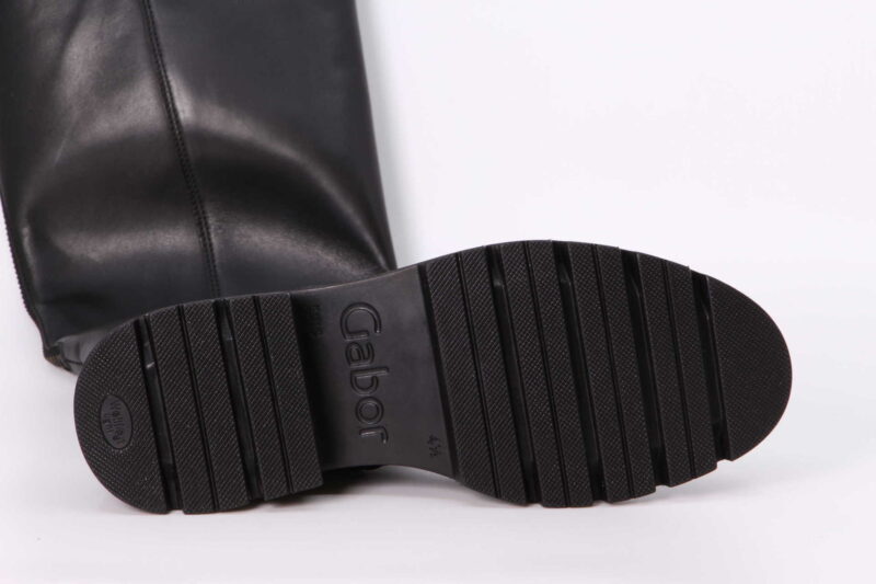 Hochschaftstiefel schwarz – Bild 3
