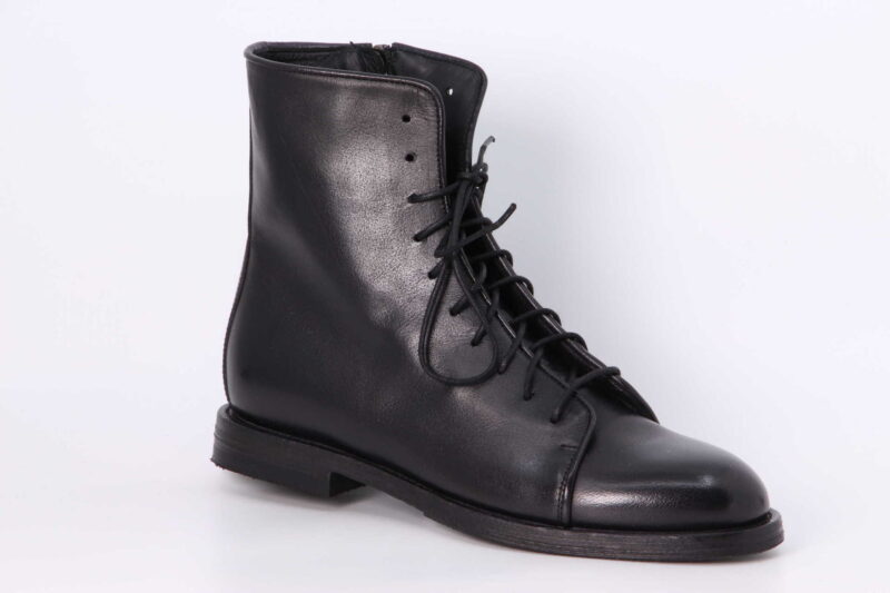 Schnürstiefelette schwarz