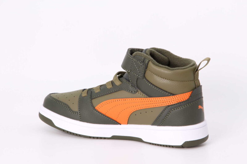 Pumarebound V6 Mid WTR olive / orange – Bild 2