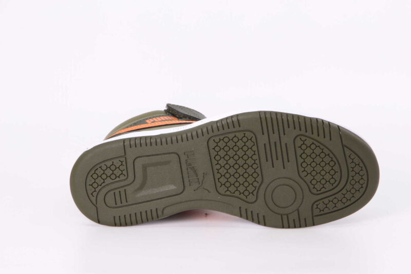 Pumarebound V6 Mid WTR olive / orange – Bild 3