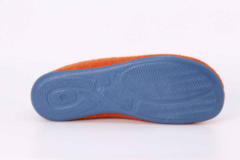 Wool Slip-On orange / petrol – Bild 3