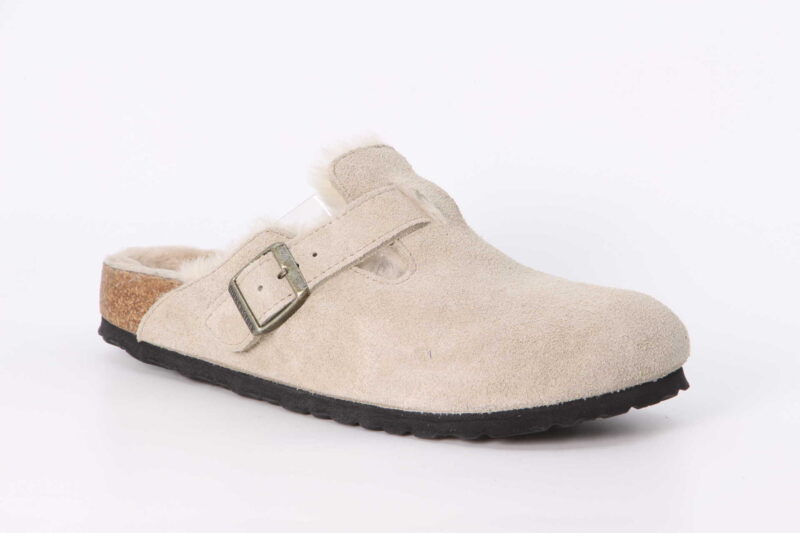 Boston Shearling schmal taupe