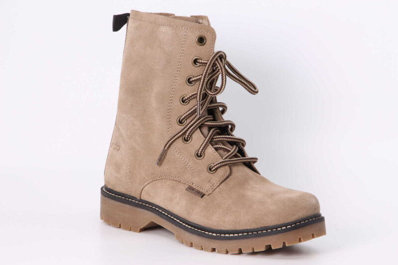 Lulu Wool High LaceZip Tex taupe