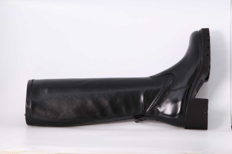 Hochschafts-Stiefel schwarz