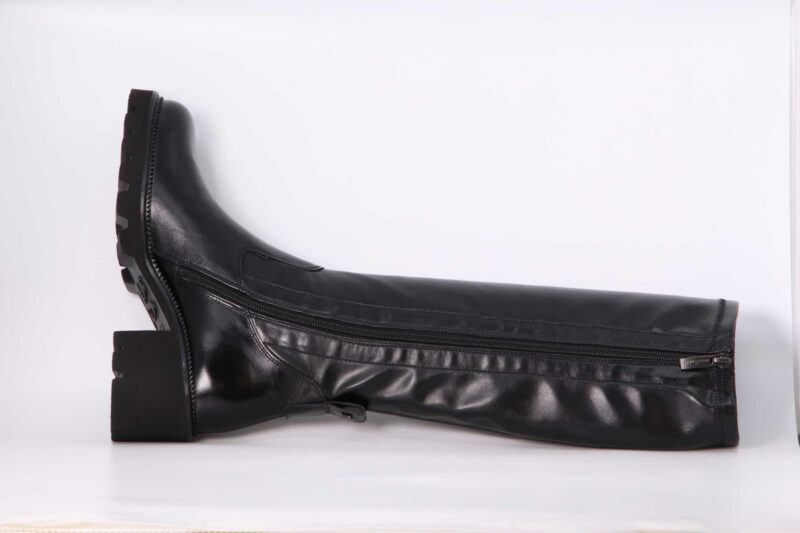 Hochschafts-Stiefel schwarz – Bild 2