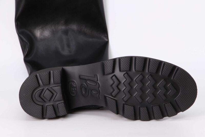 Hochschafts-Stiefel schwarz – Bild 3