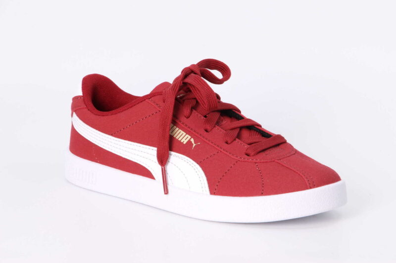 Puma Club ll dark crimson / white / gld