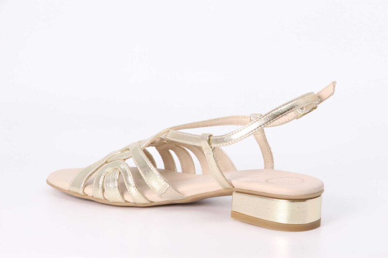 Sandalette metallic alu – Bild 2