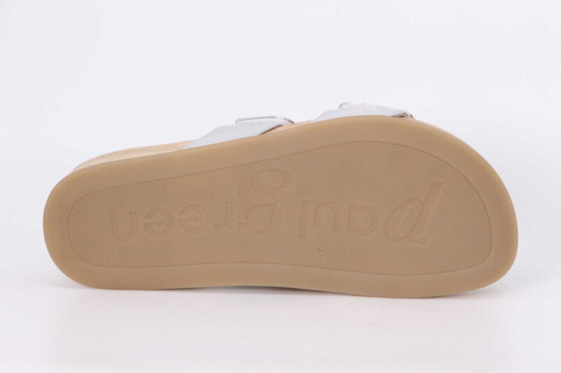 Slide mit Klett metallic alu – Bild 3