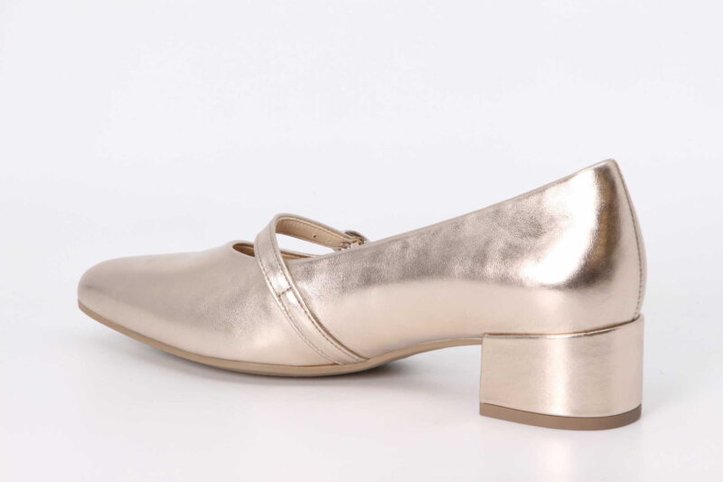 Riemchen-Pumps powder metallic – Bild 2