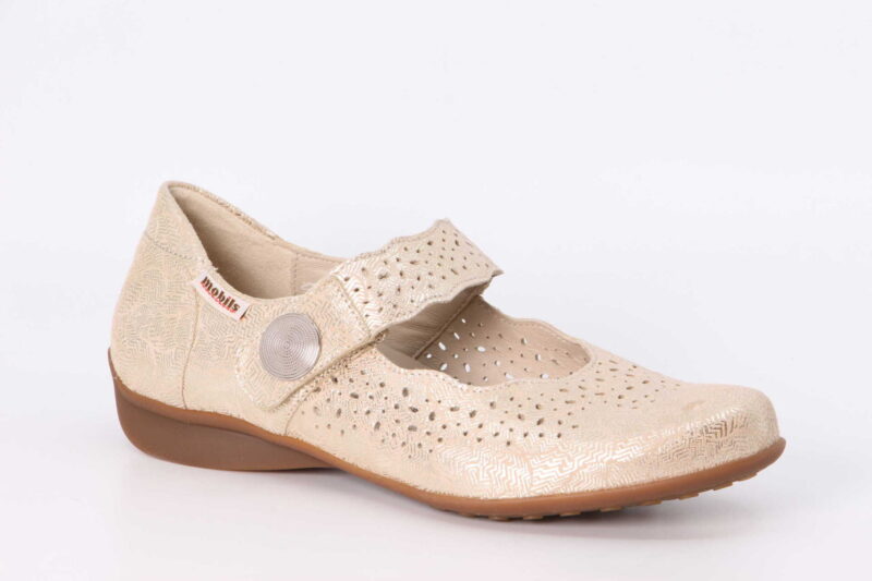 Fabienne sand metallic