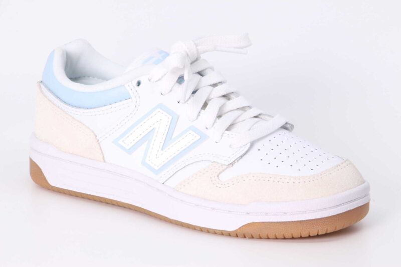 Sneaker white / light blue