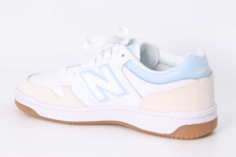 Sneaker white / light blue – Bild 2