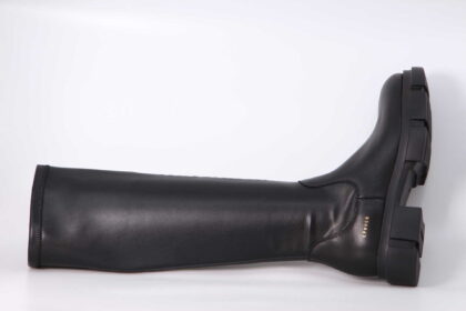Hochschaft-Stiefel Stretch black