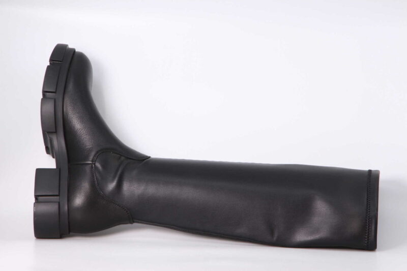 Hochschaft-Stiefel Stretch black – Bild 2
