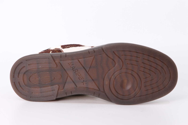 Sneaker braun / weiss – Bild 3