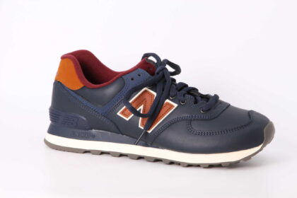 Sneaker 574 blue / brown
