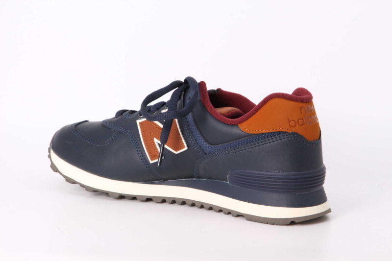 Sneaker 574 blue / brown – Bild 2