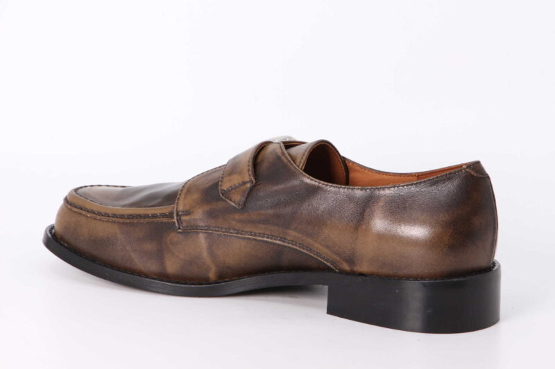 Loafer mit Schnalle taupe – Bild 2